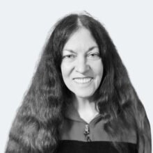 Liv Gadd, a Circuit Board Assembly Specialist in Black and White