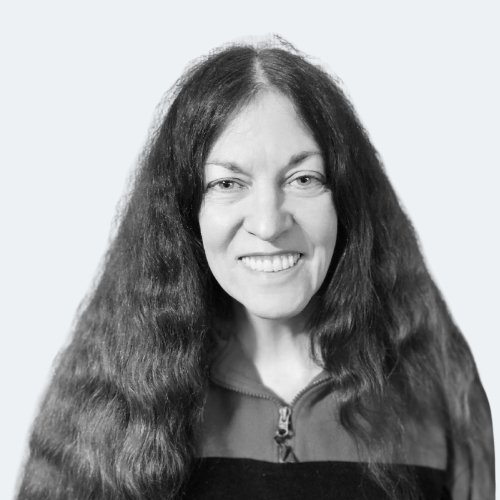 Liv Gadd, a Circuit Board Assembly Specialist in Black and White